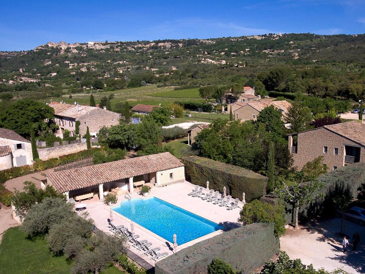 Hotel Carcarille Restaurant Le C Gordes Eksteriør bilde