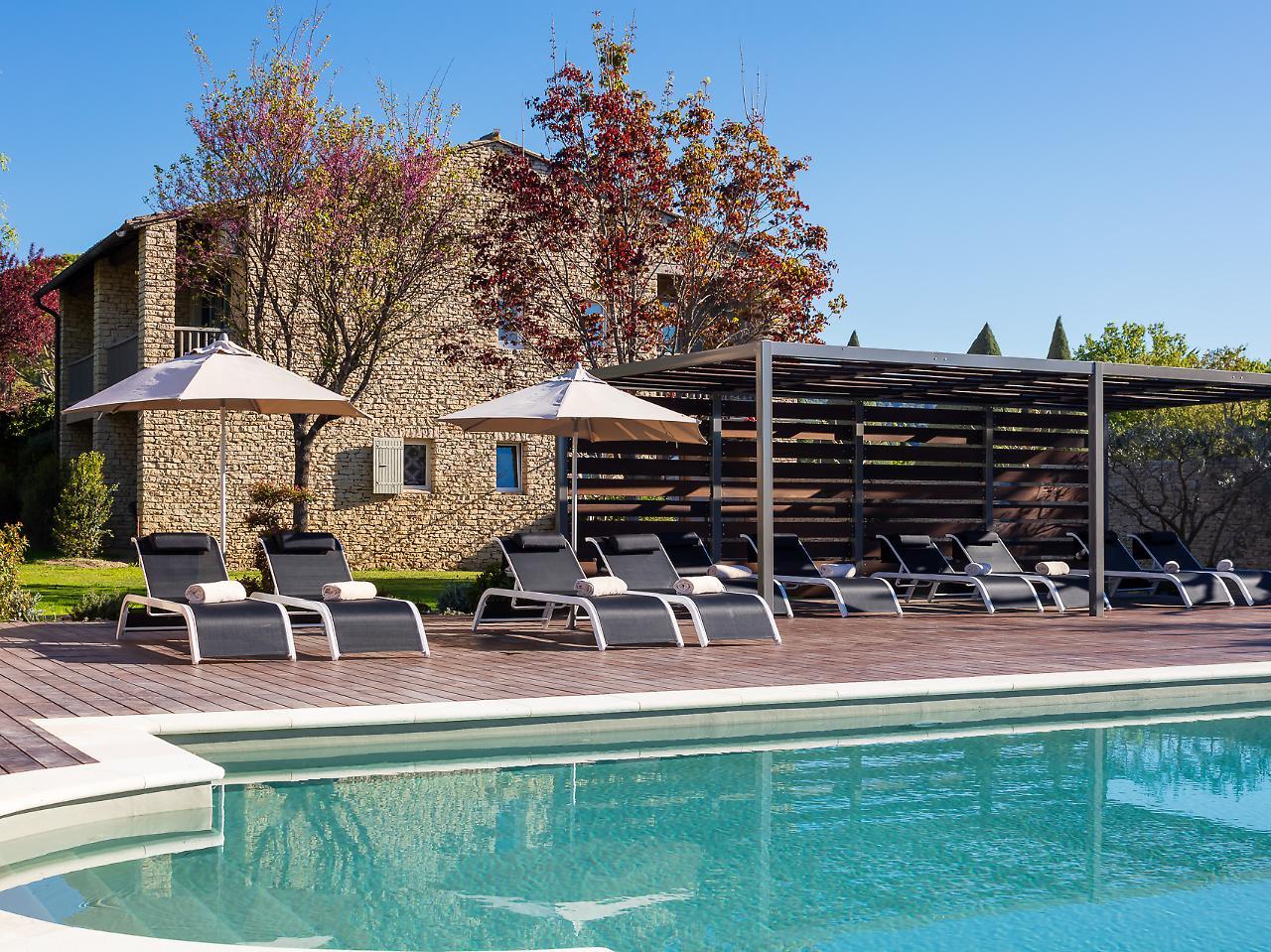 Hotel Carcarille Restaurant Le C Gordes Eksteriør bilde