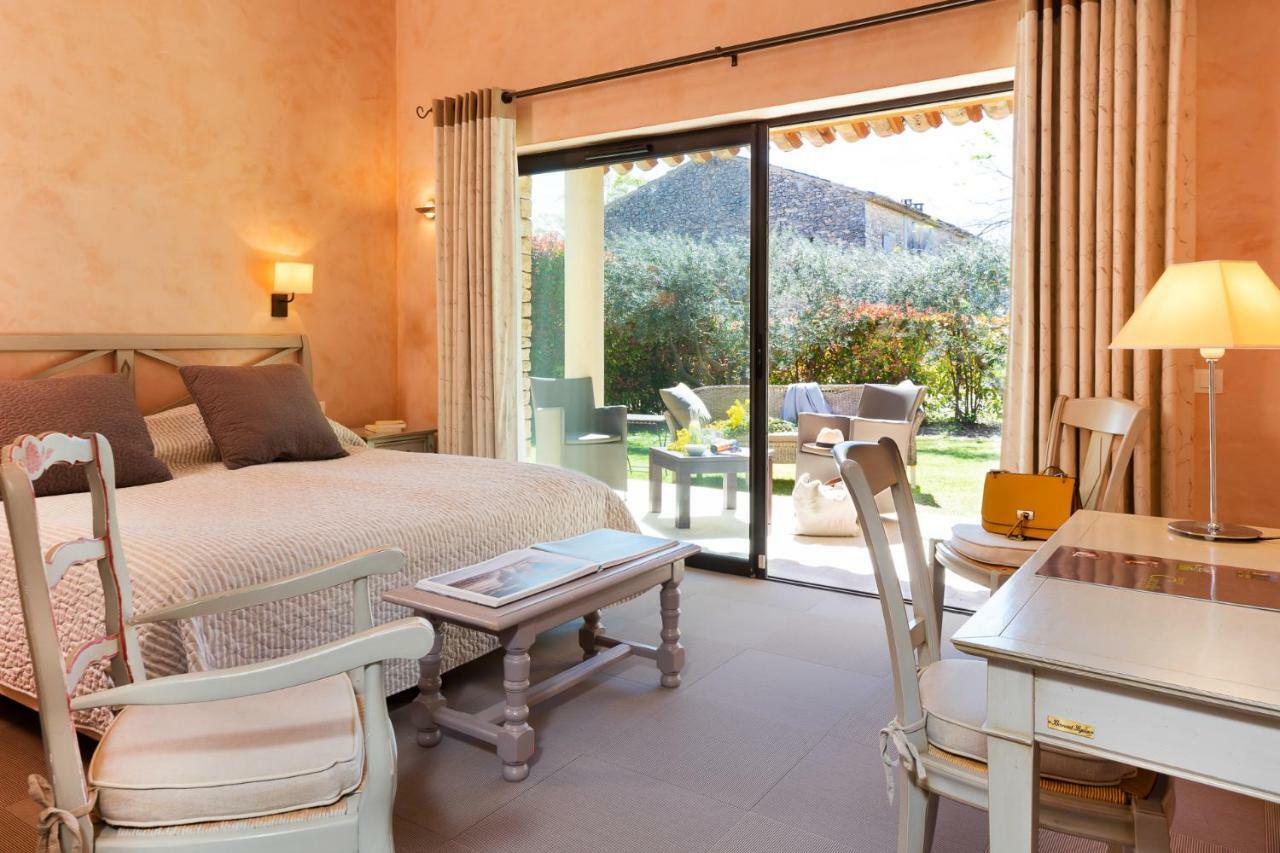 Hotel Carcarille Restaurant Le C Gordes Eksteriør bilde